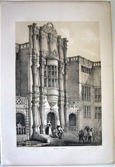 Lithografie Bramshill Hants [c.1841] Joseph Nash Engeland