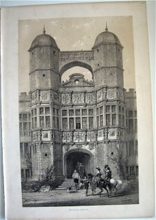 Lithografie Brereton Cheshire [c. 1841] Joseph Nash Engeland
