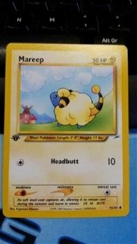 Mareep 75/105 1ste editie Neo Destiny gebruikt - 1