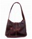 Schoudertas, bruin leer tas v. US designer Kenneth Cole - 2 - Thumbnail