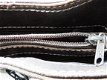 Schoudertas, bruin leer tas v. US designer Kenneth Cole - 3 - Thumbnail