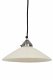 Denver hanglamp antiek zilver keramiek wit creme - 2 - Thumbnail