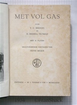 [1934] Met vol gas, Bridges ea/ Meijer, W.J. Thieme, - 2