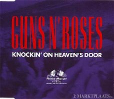 Guns N' Roses - Knockin' On Heaven's Door 2 Track CDSingle