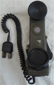 Veld Telefoon / Field Telephone Set, type: TA-1/PT, US Army, jaren'60/'70.(Nr.9) - 0
