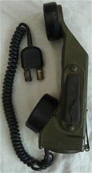 Veld Telefoon / Field Telephone Set, type: TA-1/PT, US Army, jaren'60/'70.(Nr.9) - 2