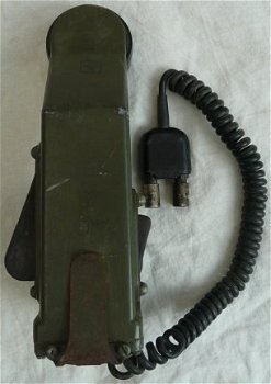 Veld Telefoon / Field Telephone Set, type: TA-1/PT, US Army, jaren'60/'70.(Nr.9) - 4