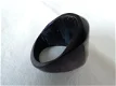 Paars gemarmerde ring van hout - 3 - Thumbnail