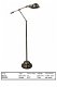 Dover vloerlamp antiek zilver - 1 - Thumbnail