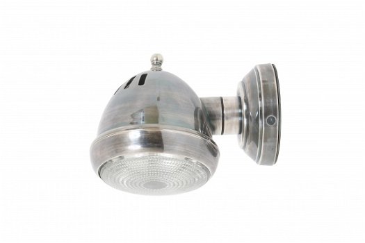 Eastgate muurlamp antiek zilver - 2