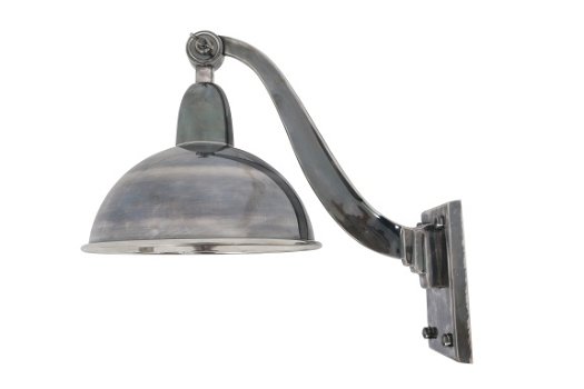 Halifax muurlamp antiek zilver - 2