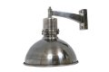 Rochdale muurlamp wandlamp antiek zilver, wit van binnen - 1 - Thumbnail