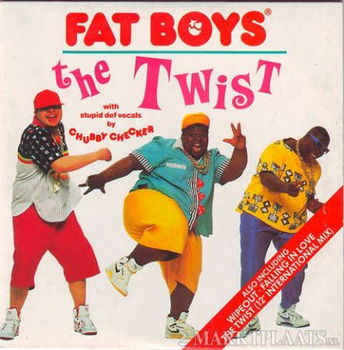 Fat Boys With Stupid Def Vocals By Chubby Checker - The Twist 4 Track CDSingle - 1