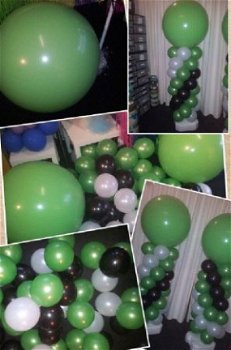 Blitz Ballonnen -bogen-pilaren-ballonnenwanden-balloncijfers-ballonletters. - 8