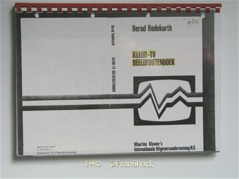 [1983]Kleuren TV Beeldfoutenboek, Rodekurth, M. Kluwer Int. (kopie) - 1