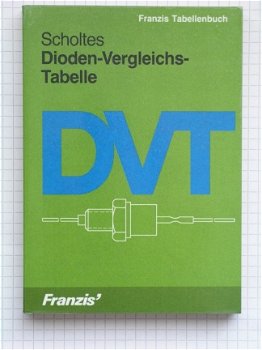 [1984] Dioden-Vergleichs-Tabelle, Franzis - 1