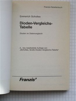 [1984] Dioden-Vergleichs-Tabelle, Franzis - 2