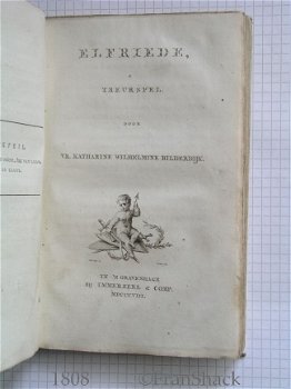 [1808] Treurspelen: Willem van Holland; Elfriede, Bilderdijk, Immerzeel - 3