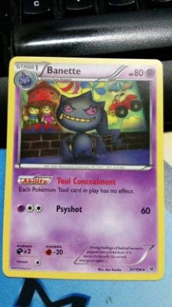 Banette 31/108 Rare XY Roaring Skies - nr. 1