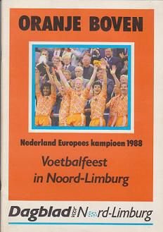 Oranje Boven Nederland Europees Kampioen 1988 - 1