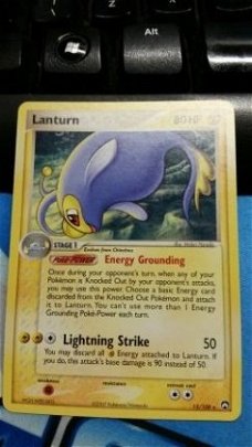 Lanturn  15/108  Rare   ex power keepers