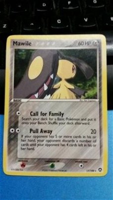 Mawile  17/108  Rare   ex power keepers