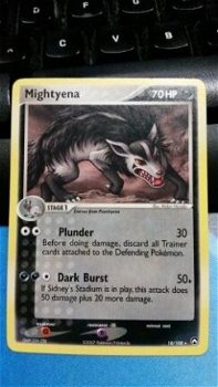 Mightyena 18/108 Rare ex power keepers - 1