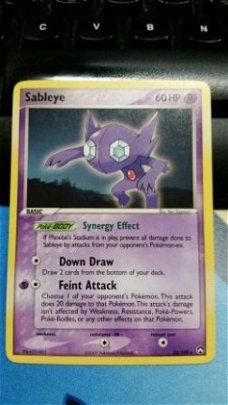 Sableye  22/108   Rare   ex power keepers