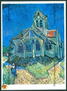 VINCENT VAN GOGH De kerk van Auvers 1890