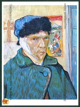 VINCENT VAN GOGH Zelfportret met verbonden hoofd 1889 - 1