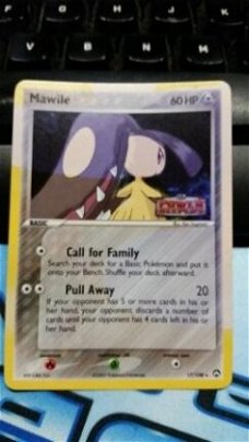 Mawile  17/108  Rare (reverse)  ex power keepers nm