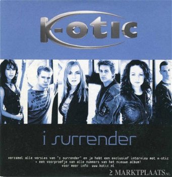 K-Otic - I Surrender 2 Track CDSingle - 1