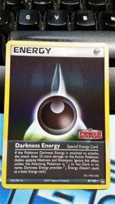 Darkness Energy (Special)  87/108 (reverse) ex power keepers nm