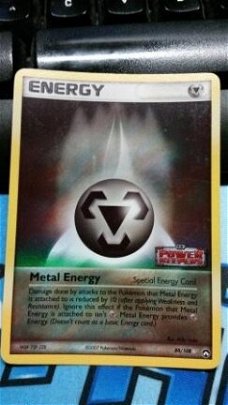 Metal Energy (Special)  88/108  Rare (reverse) ex power keepers nm