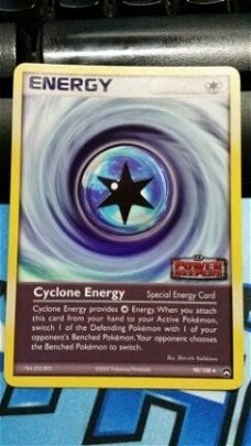Cyclone Energy  90/108  (reverse) ex power keepers nm