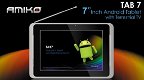 Amiko tab 7, 7 inch tablet - 1 - Thumbnail