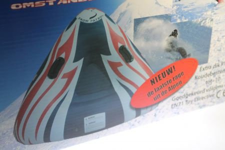 Opblaasbare PVC slee of boot - nr. 1