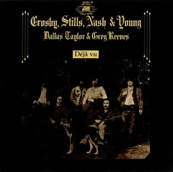 Crosby, Stills, Nash & Young‎– Déjà Vu- LP vinyl -klassieker - 1