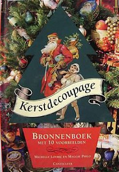 Kerstdecoupage Bronnenboek 10 voorbeelden alle plaatjes GERESERVEERD - 1