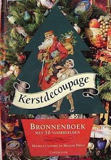 Kerstdecoupage Bronnenboek 10 voorbeelden alle plaatjes GERESERVEERD