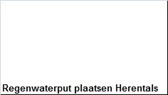 Regenwaterput plaatsen Herentals - 1