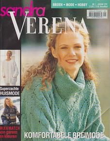 Sandra Verena 1997 Breien-Mode-Hobby Nr. 1 Januari + Merklap - 1