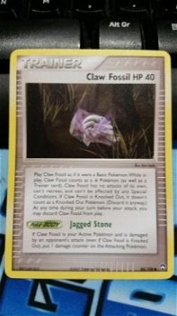 Claw Fossil 84/108 ex power keepers gebruikt - 1
