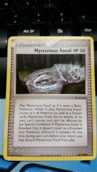 Mysterious Fossil 85/108 ex power keepers gebruikt - 1