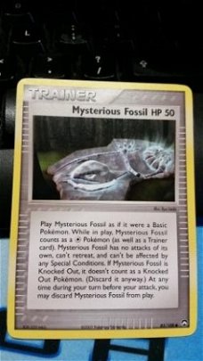 Mysterious Fossil  85/108  ex power keepers