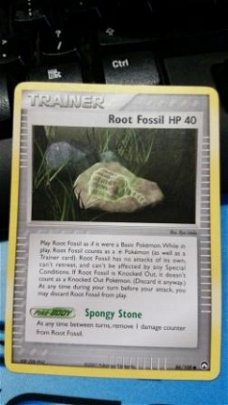 Root Fossil  86/108  ex power keepers gebruikt
