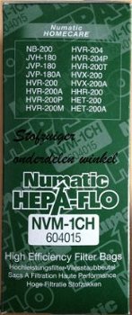 Numatic Hepa-flo Stofzak NVM-1CH 604015 stofzuigerzakken - 2