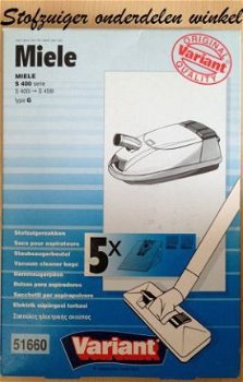 Variant Miele 51660 S400-Serie stofzuigerzakken - 1