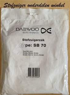 Daewoo type: SB70 stofzuigerzakken