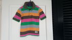 McGregor oranje bruin roze en groen gestreepte polo 128 - 3 - Thumbnail